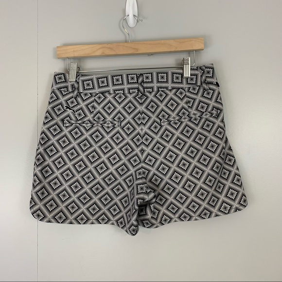 Puma Lifestyle Golf Shorts Chino Black White Geometric 2 - Picture 4 of 8